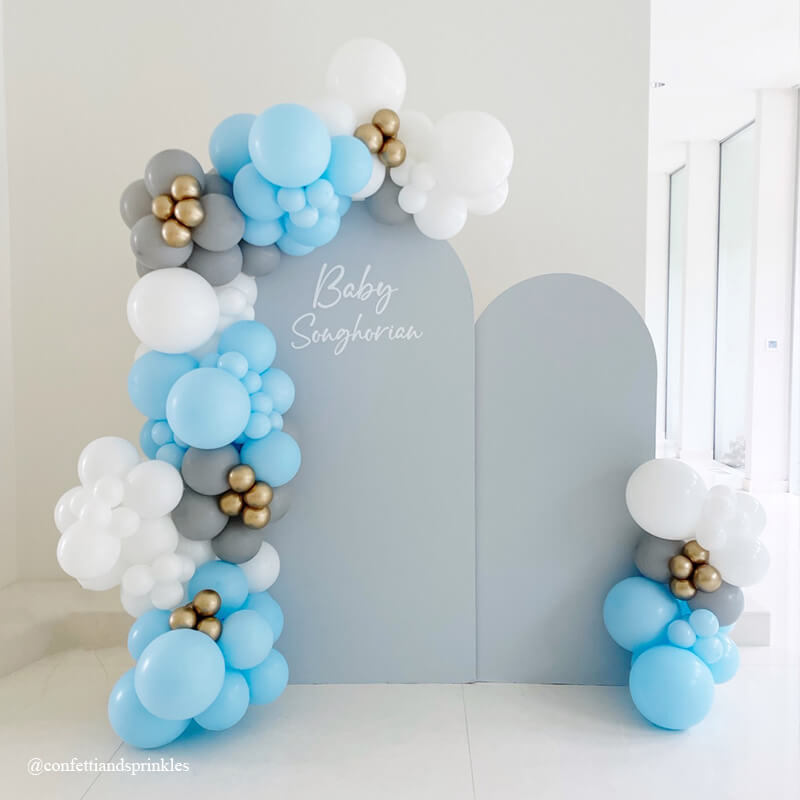 3x6ft Chiara Arched Backdrop Frame Custom Arched Wall Backdrop Cover for Party Decoration-ubackdrop