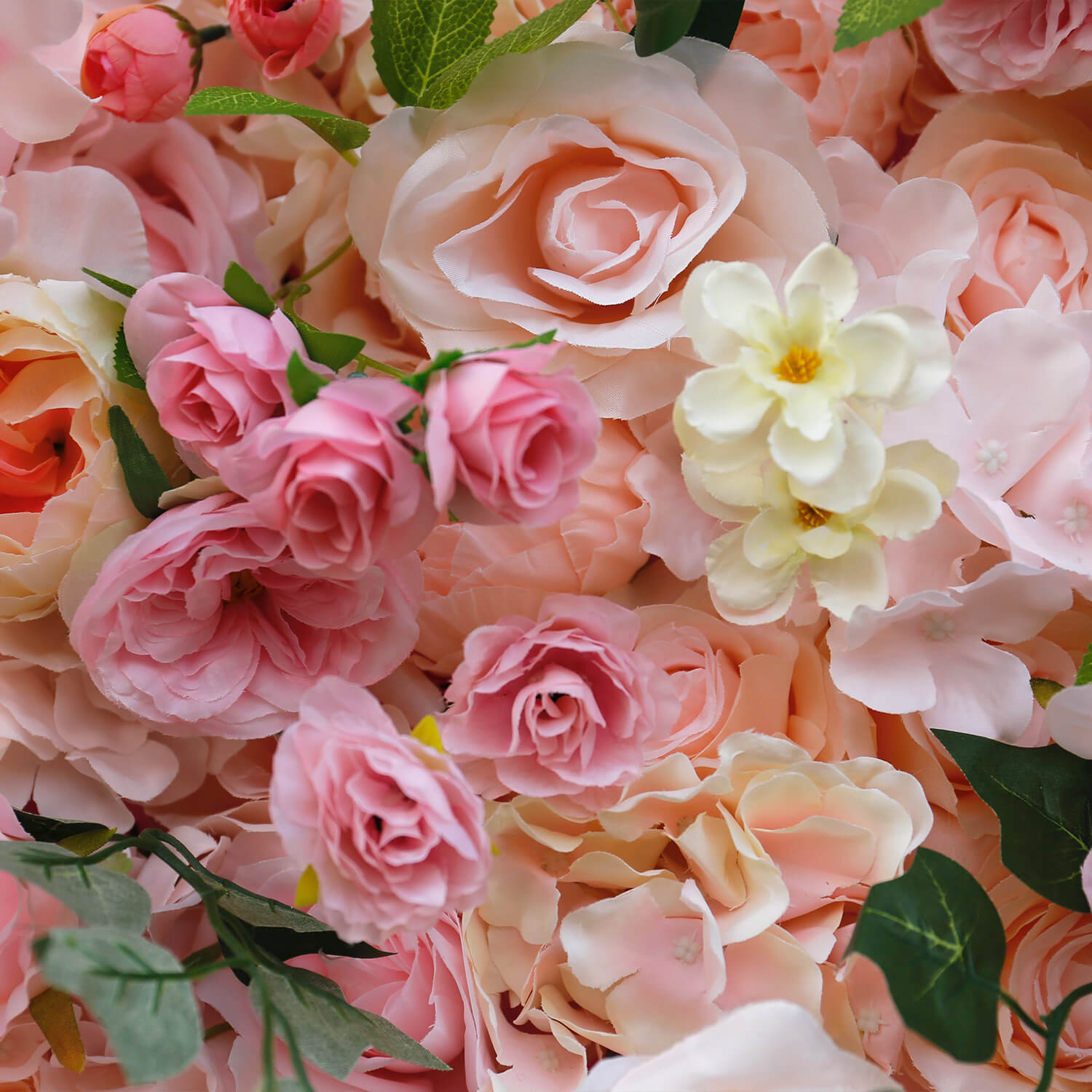 Pink Roses Flower Wall Backdrop for Wedding&Birthday&Baby Shower Party ...