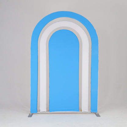 Rainbow Multi-Tier Arch Heavy Duty Backdrop Stand-ubackdrop