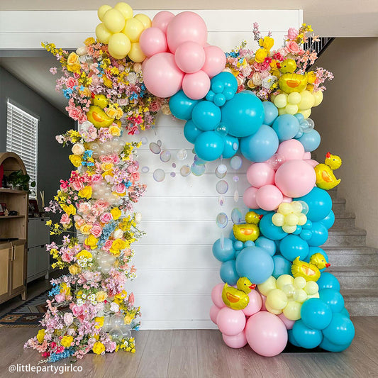 Colorful Arch Artificial Flower Wall For Event Wedding-ubackdrop