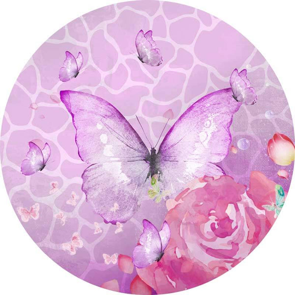 Butterfly Round Backdrop | FREE SHIPPING – ubackdrop