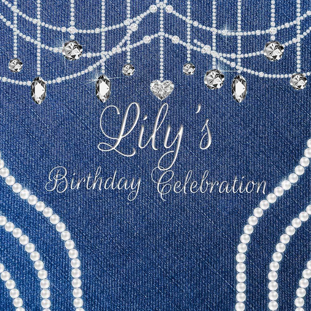 Tene's Cakes - Denim, Diamonds & Pearls 60th Birthday Cake! | Facebook