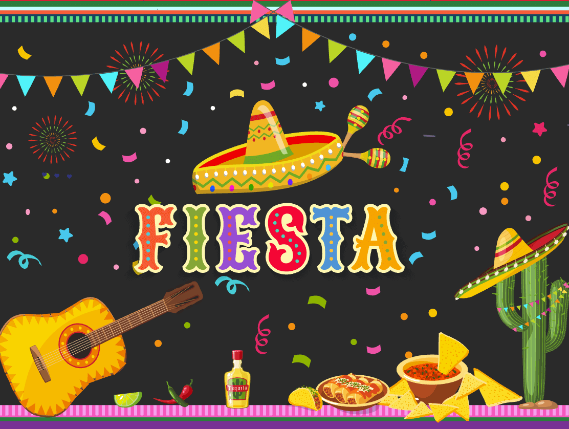 Mexican Fiesta Birthday Party Decor 