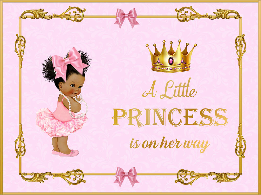 Little princess sale baby shower