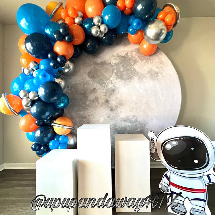 Moon Backdrop Cover for Boy's Birthday | FREE SHIPPING – ubackdrop