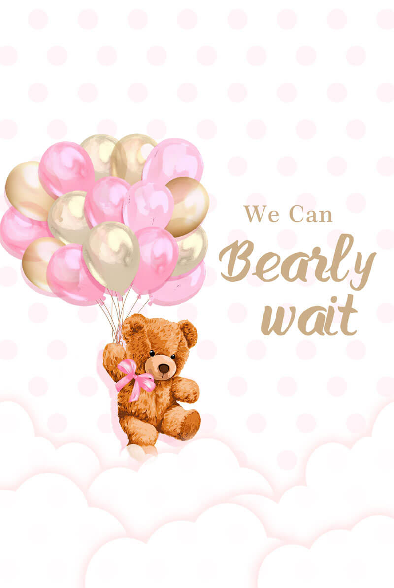 I can bearly hot sale wait baby shower